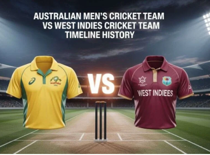 West Indies Cricket Team Vs Australian Men's Cricket Team Timeline