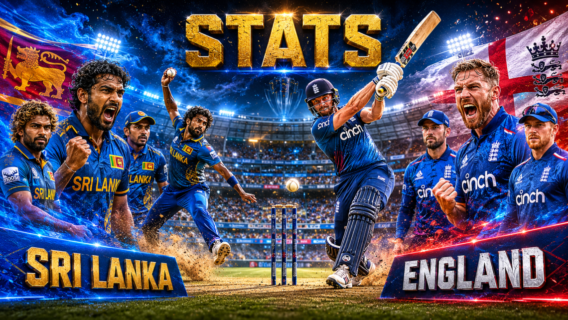 Sri Lanka National Cricket Team Vs England Cricket Team Stats