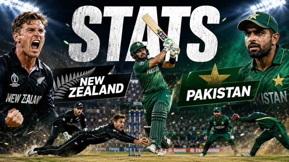 New Zealand National Cricket Team Vs Pakistan National Cricket Team Stats