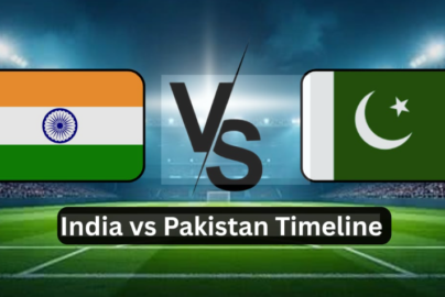 India A Cricket Team Vs Pakistan A Cricket Team Timeline
