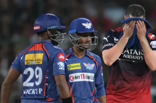 Royal Challengers Bengaluru Vs Lucknow Super Giants Timeline
