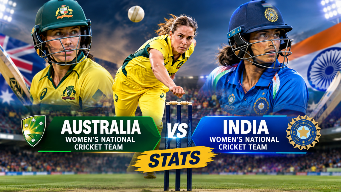 Australia Women's National Cricket Team Vs India Women's National Cricket Team Stats